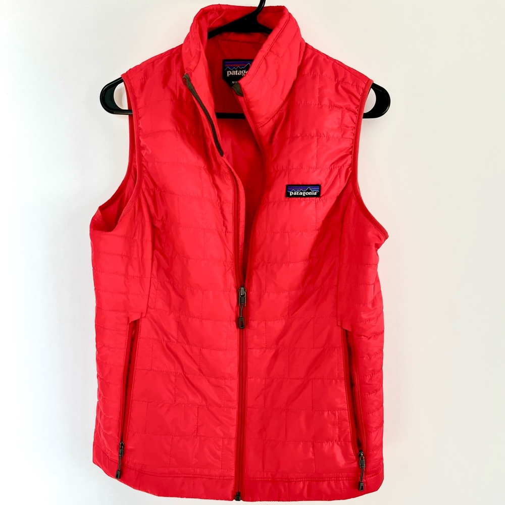 Patagonia nano puff hot Pink Puffer Vest Medium